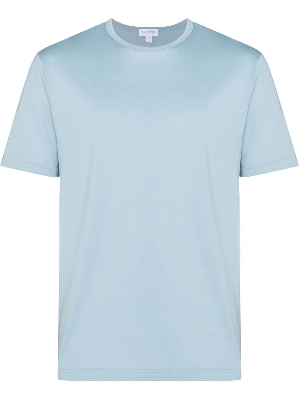 Sunspel round-neck short-sleeved T-shirt - Blue von Sunspel