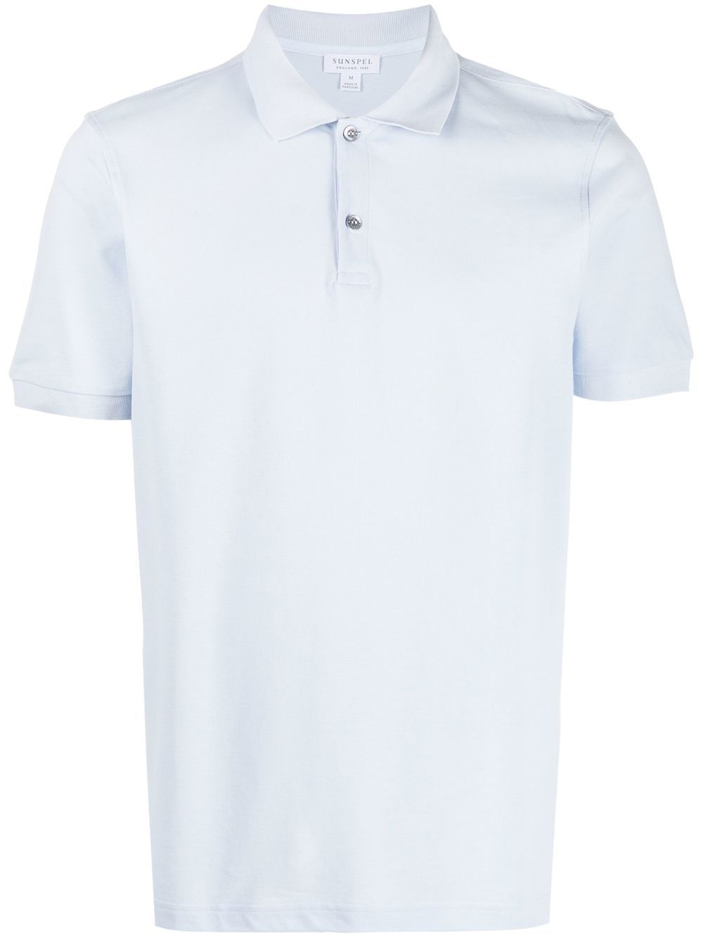 Sunspel short-sleeve cotton polo shirt - Blue von Sunspel