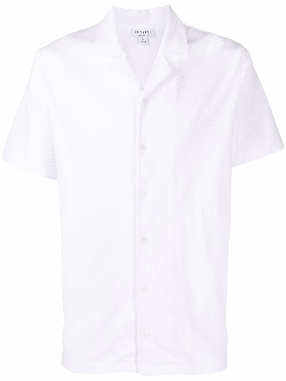 Sunspel spread-collar shirt - White von Sunspel