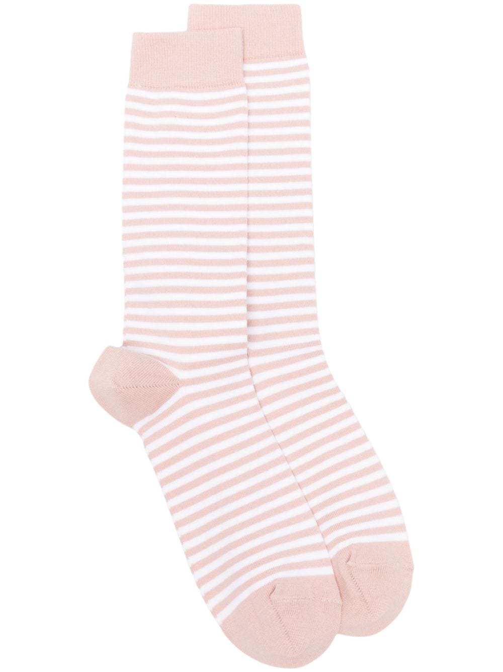 Sunspel striped ankle socks - Pink von Sunspel