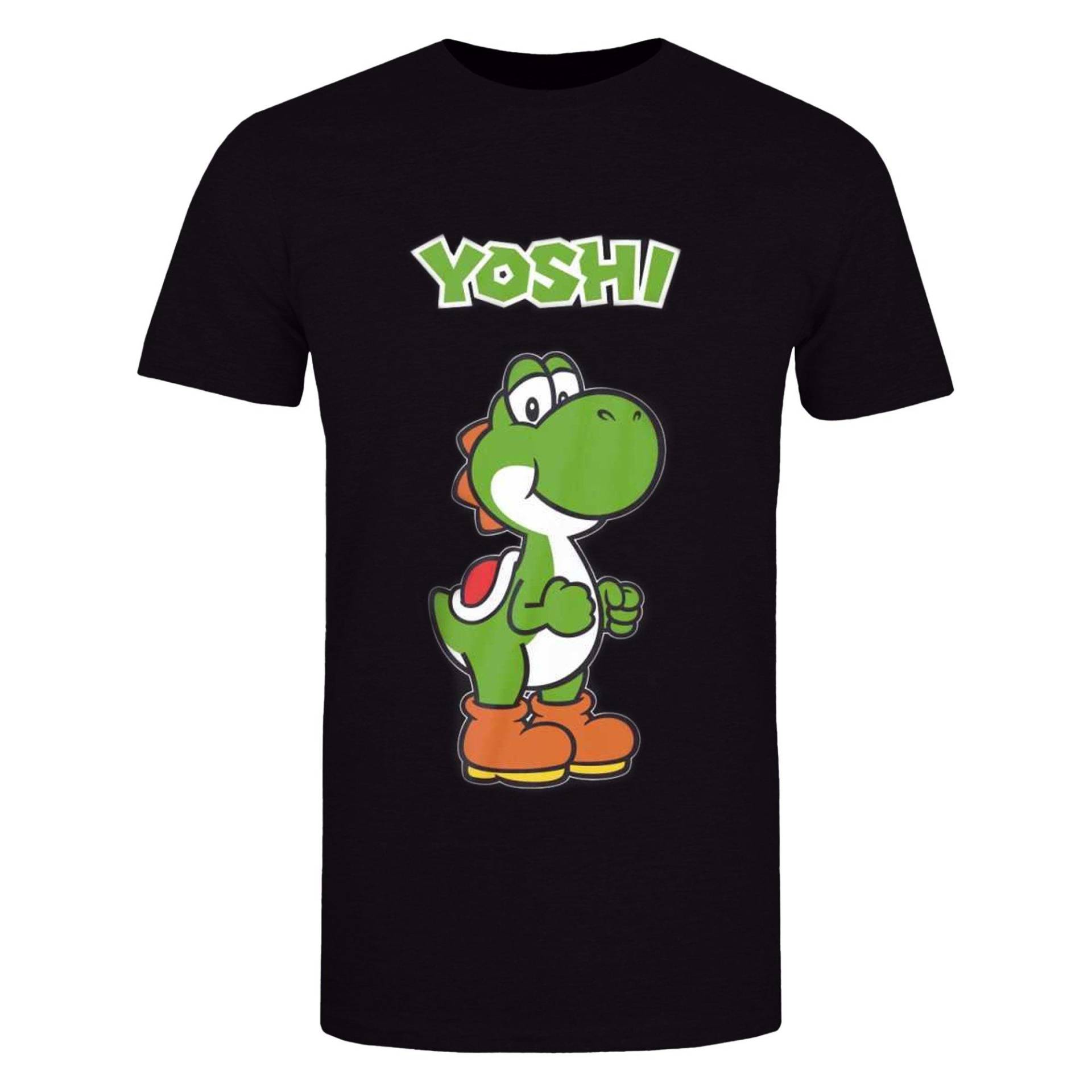 Tshirt Damen Schwarz M von Super Mario