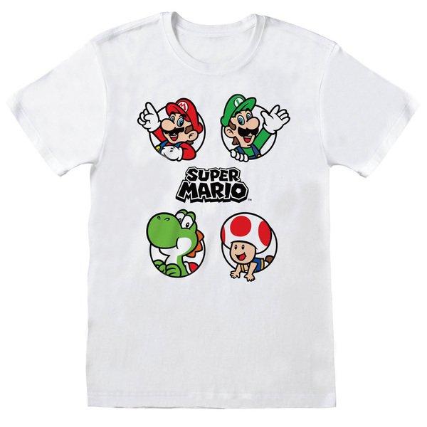 Super Mario - TShirt, für Damen, Weiss, Größe M von Super Mario