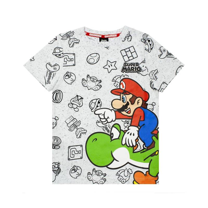 Super Mario - TShirt, 104, Grau von Super Mario