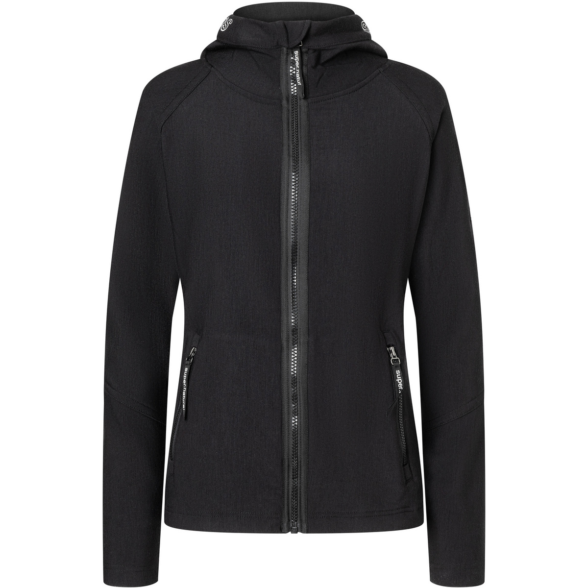 Super.Natural Damen Alpine Active Hoodie Jacke von Super.Natural