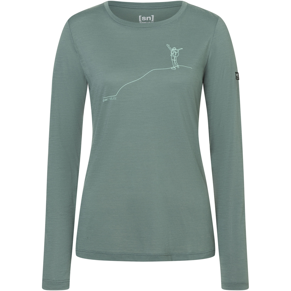 Super.Natural Damen Bergglück Longsleeve von Super.Natural