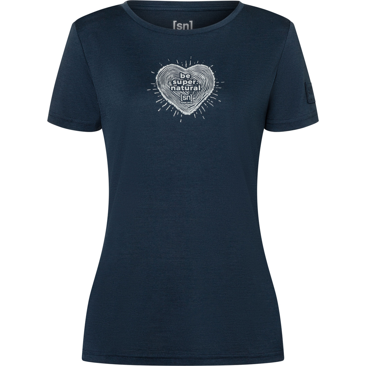 Super.Natural Damen Bio J Heartwood T-Shirt von Super.Natural