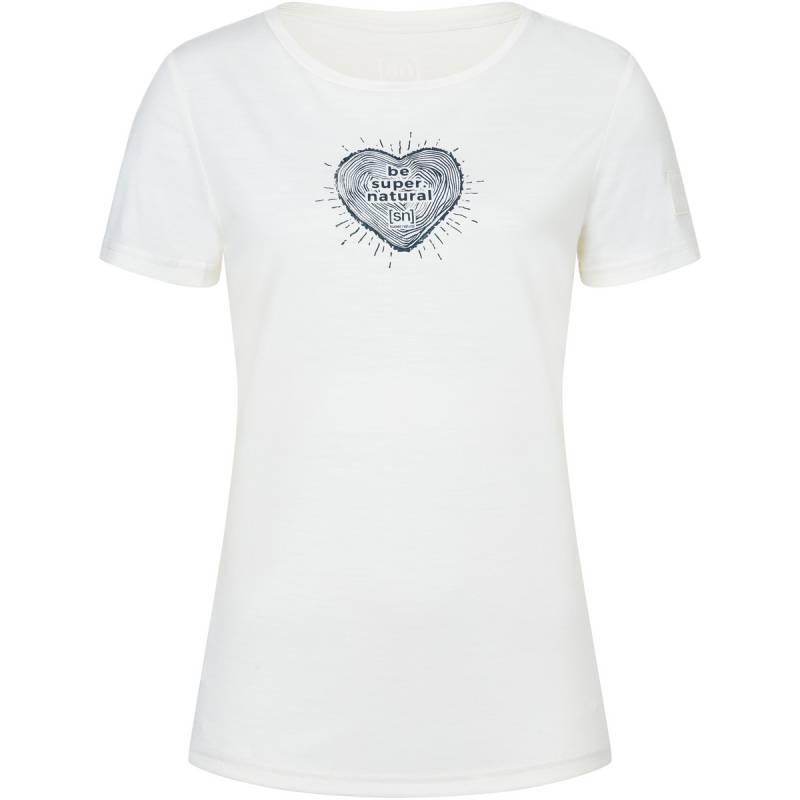 Super.Natural Damen Bio J Heartwood T-Shirt von Super.Natural