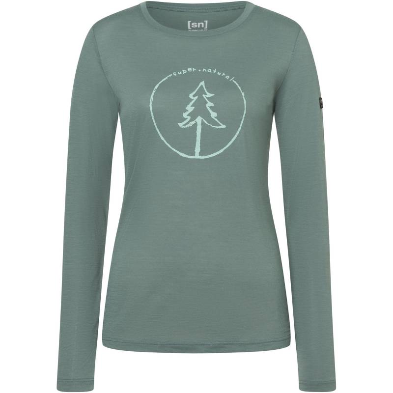 Super.Natural Damen Bubble Tree Longsleeve von Super.Natural