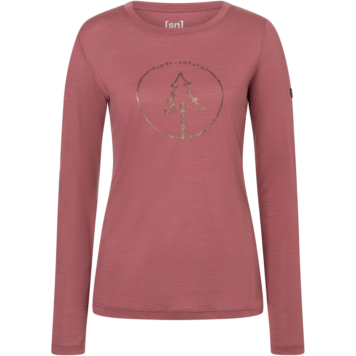 Super.Natural Damen Bubble Tree Longsleeve von Super.Natural