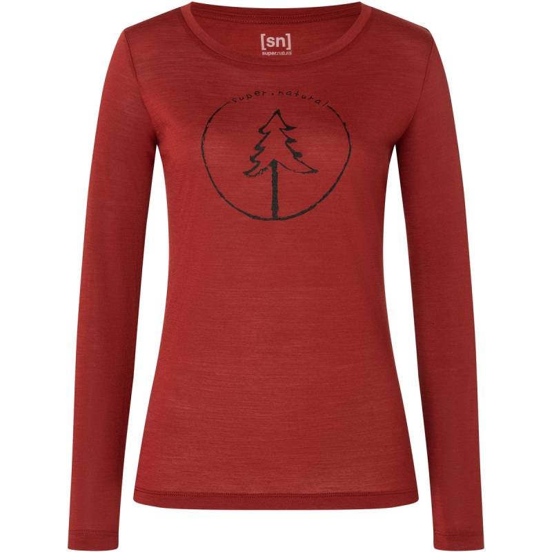 Super.Natural Damen Bubble Tree Longsleeve von Super.Natural