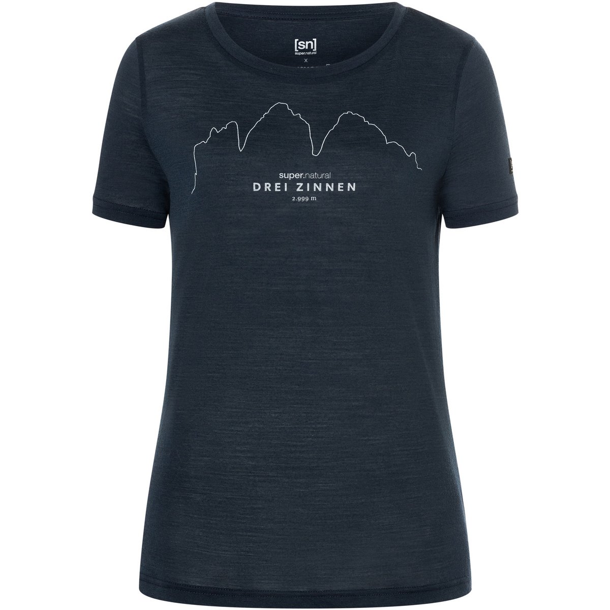 Super.Natural Damen Drei Zinnen T-Shirt Super.Natural Damen Drei Zinnen T-Shirt von Super.Natural