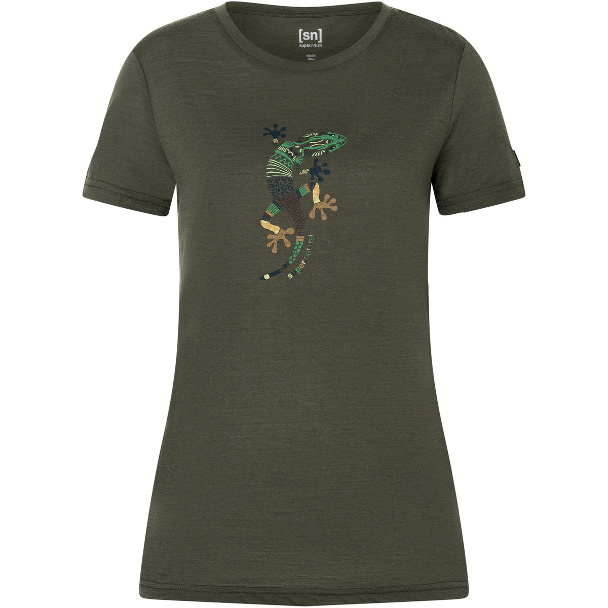 Super.Natural Damen El Gecko T-Shirt von Super.Natural