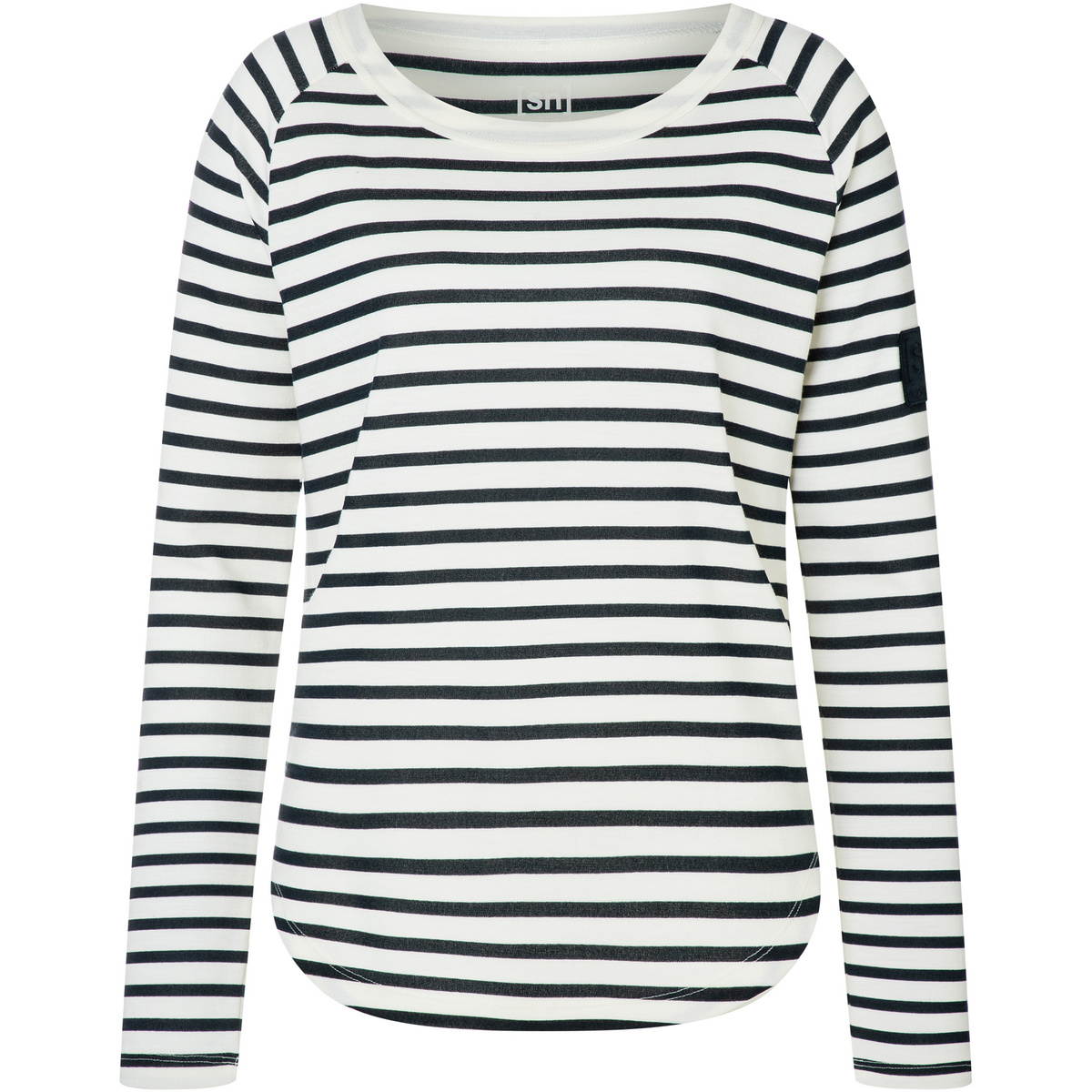 Super.Natural Damen Everyday Stripe Bio Crew Longsleeve von Super.Natural