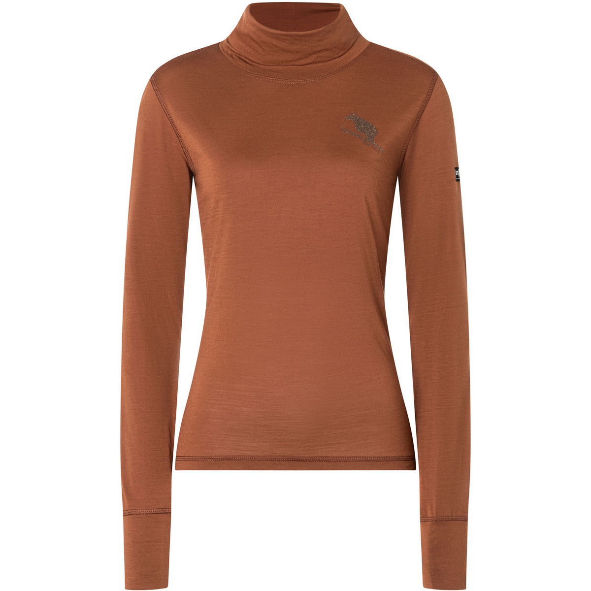 Super.Natural Damen Flear Roll Neck Longsleeve von Super.Natural