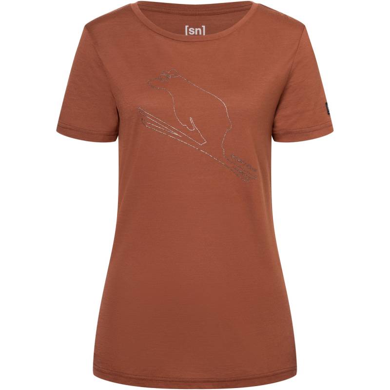 Super.Natural Damen Flear T-Shirt von Super.Natural