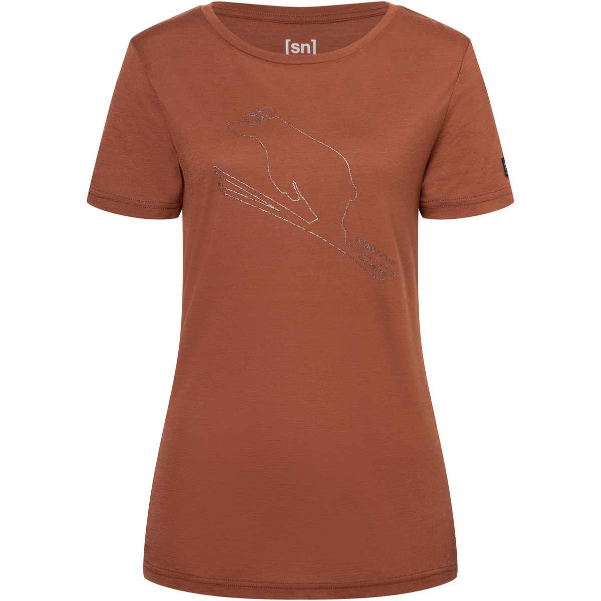 Super.Natural Damen Flear T-Shirt von Super.Natural