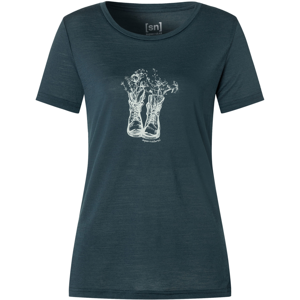 Super.Natural Damen Flower Boots T-Shirt Super.Natural Damen Flower Boots T-Shirt von Super.Natural