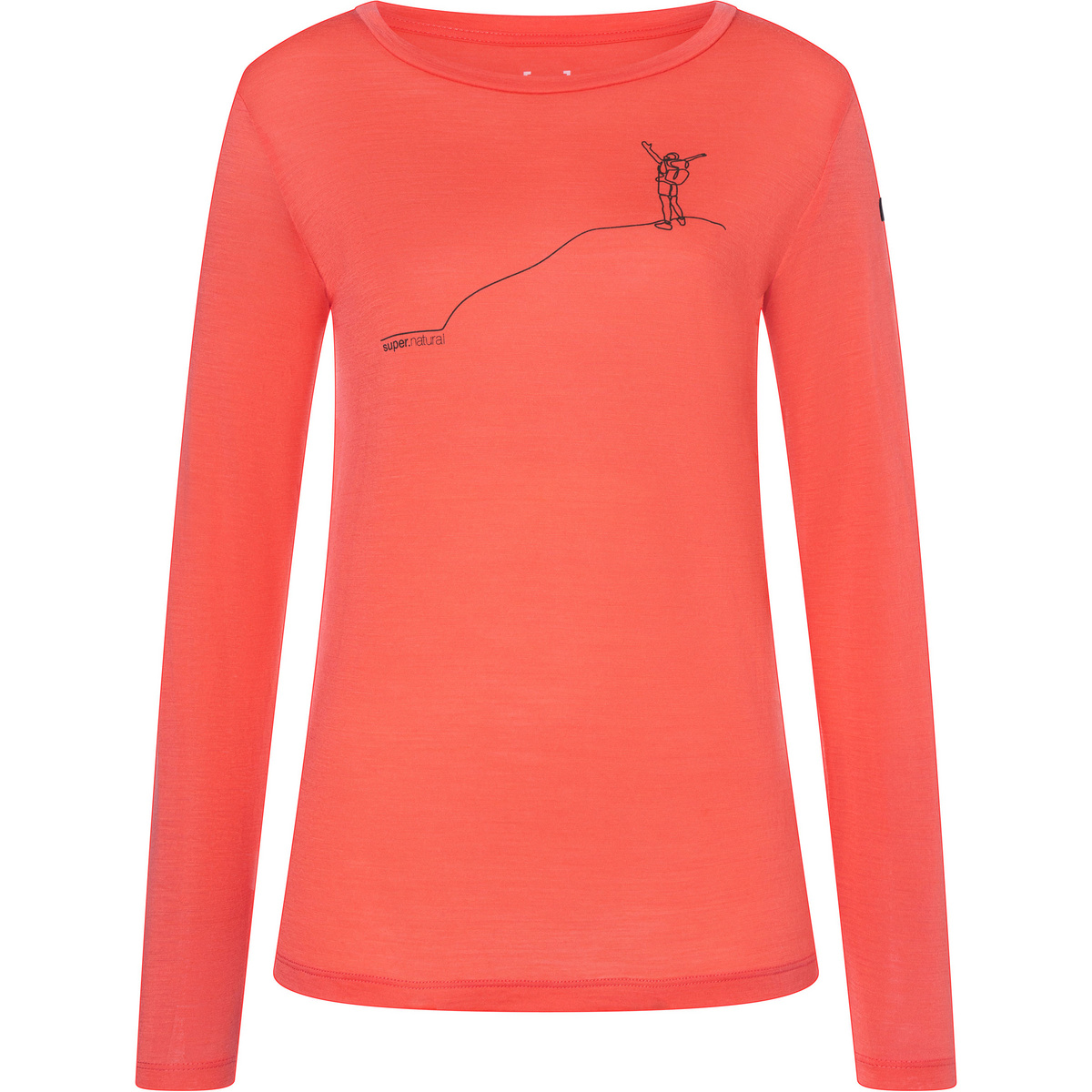 Super.Natural Damen Gipfelglück Longsleeve von Super.Natural