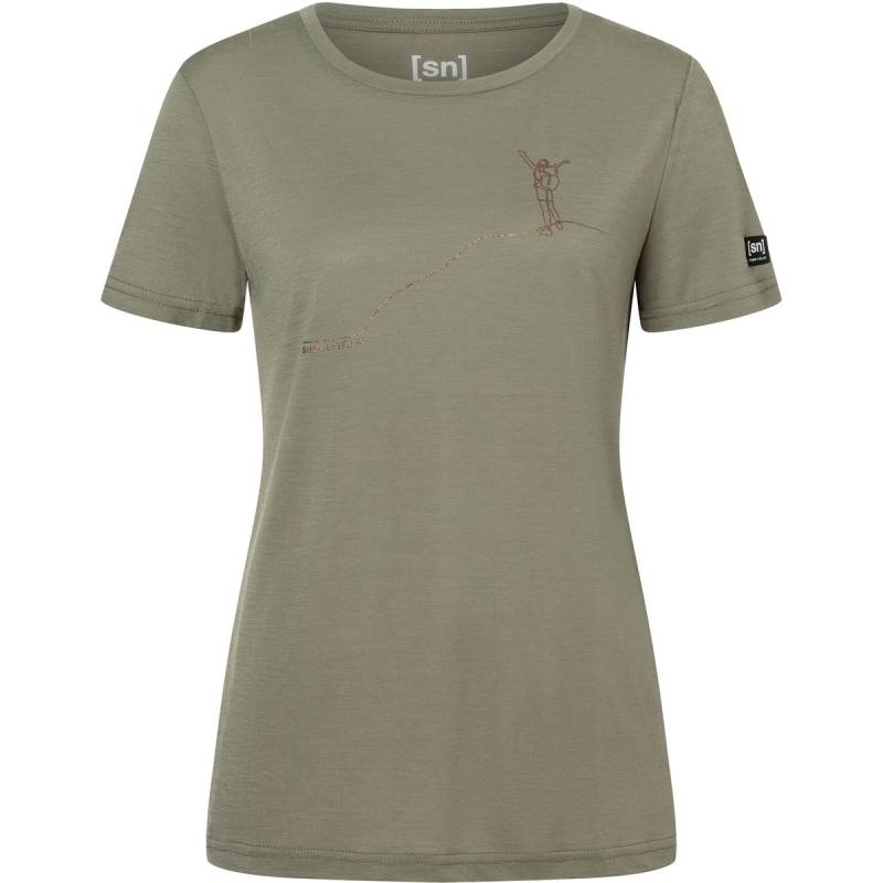 Super.Natural Damen Gipfelglück T-Shirt von Super.Natural