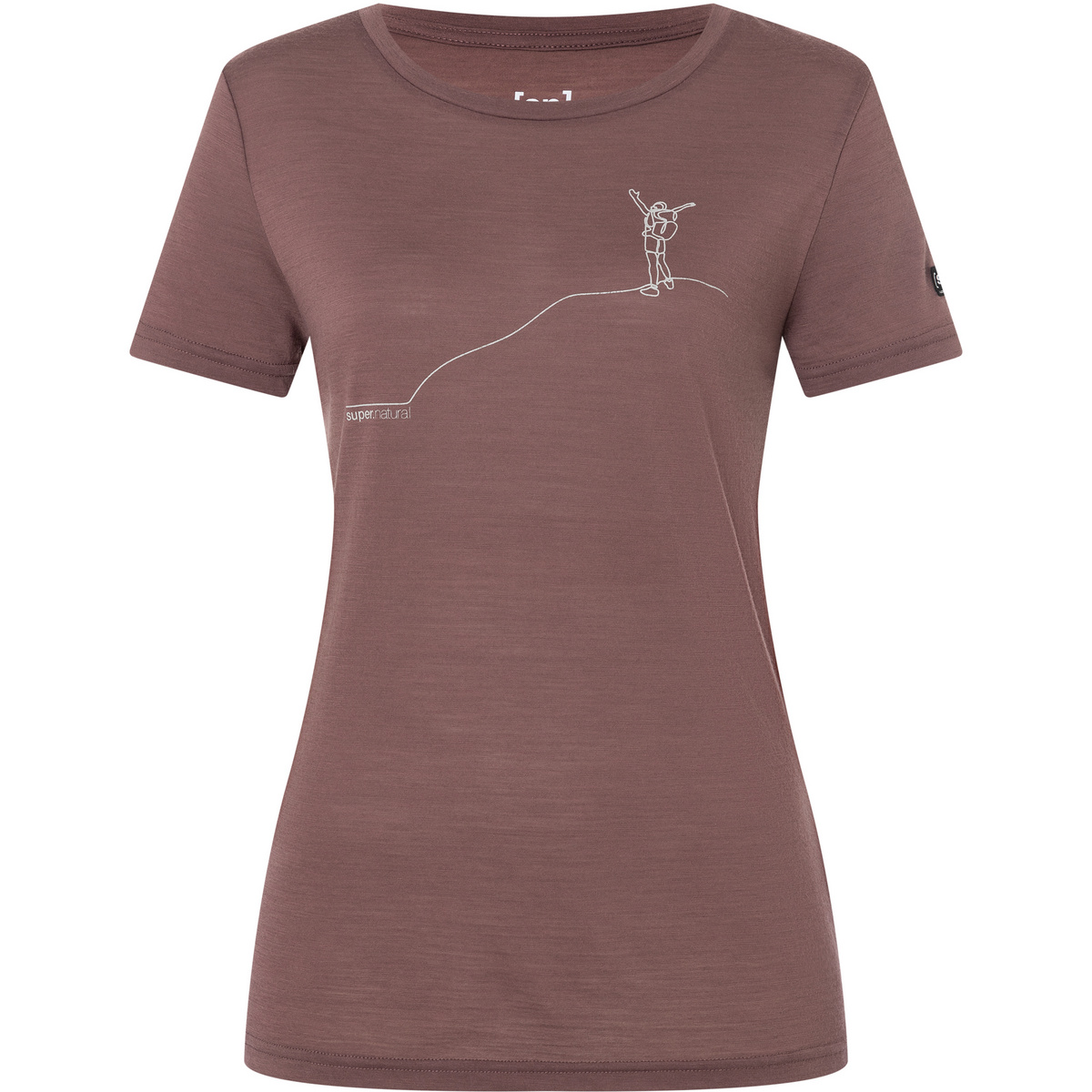 Super.Natural Damen Gipfelglück T-Shirt von Super.Natural