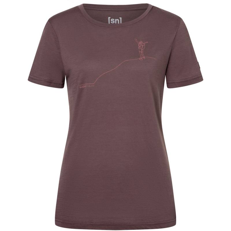 Super.Natural Damen Gipfelglück T-Shirt von Super.Natural