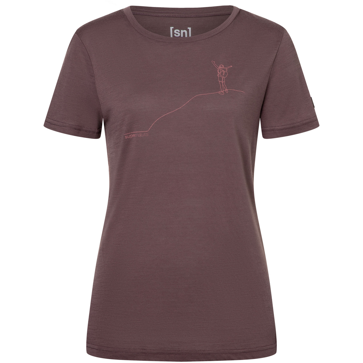 Super.Natural Damen Gipfelglück T-Shirt von Super.Natural