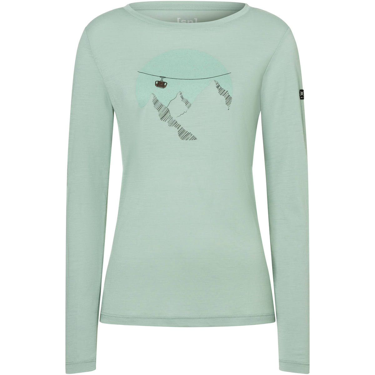 Super.Natural Damen Gondola Longsleeve von Super.Natural