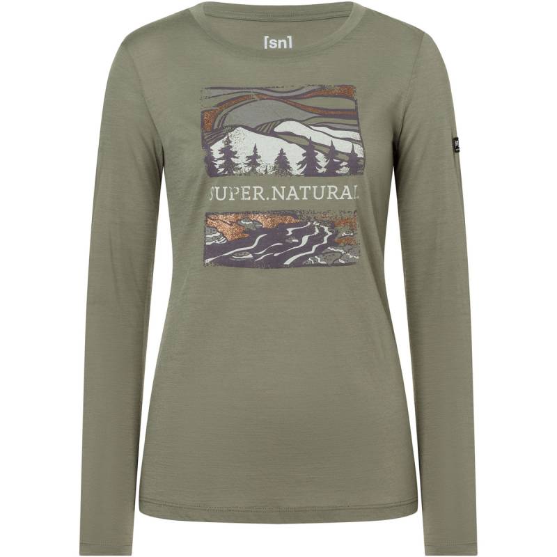 Super.Natural Damen Great Bear River Longsleeve von Super.Natural