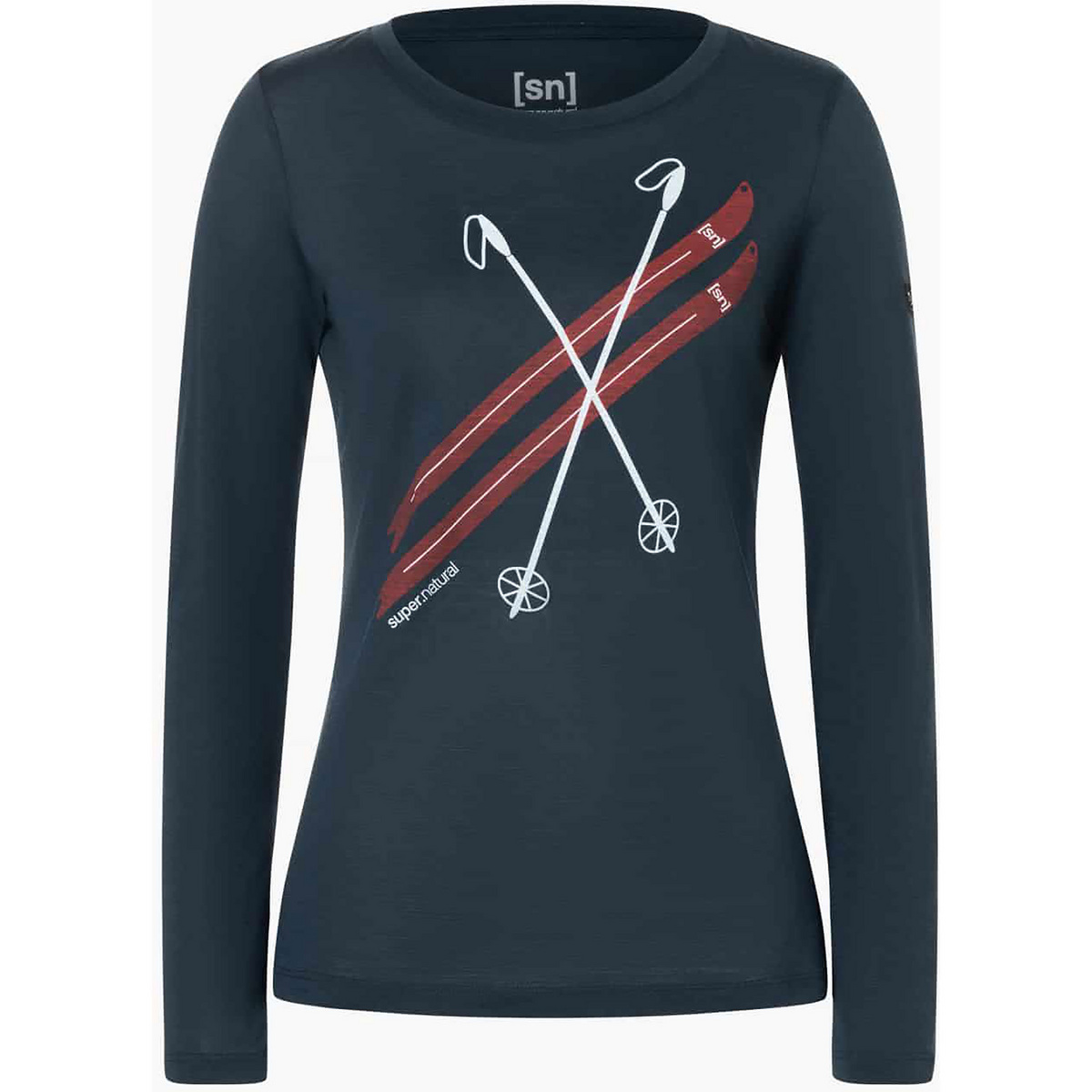 Super.Natural Damen Kryssede Ski Longsleeve Super.Natural Damen Kryssede Ski Longsleeve von Super.Natural