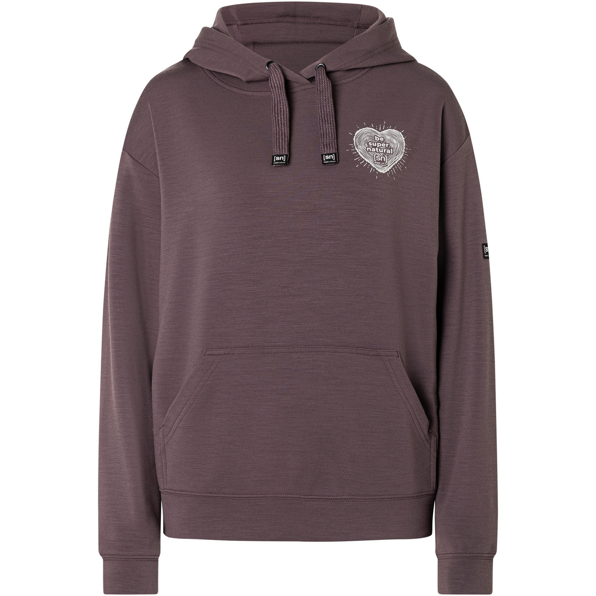 Super.Natural Damen Little Heartwood Hoodie von Super.Natural