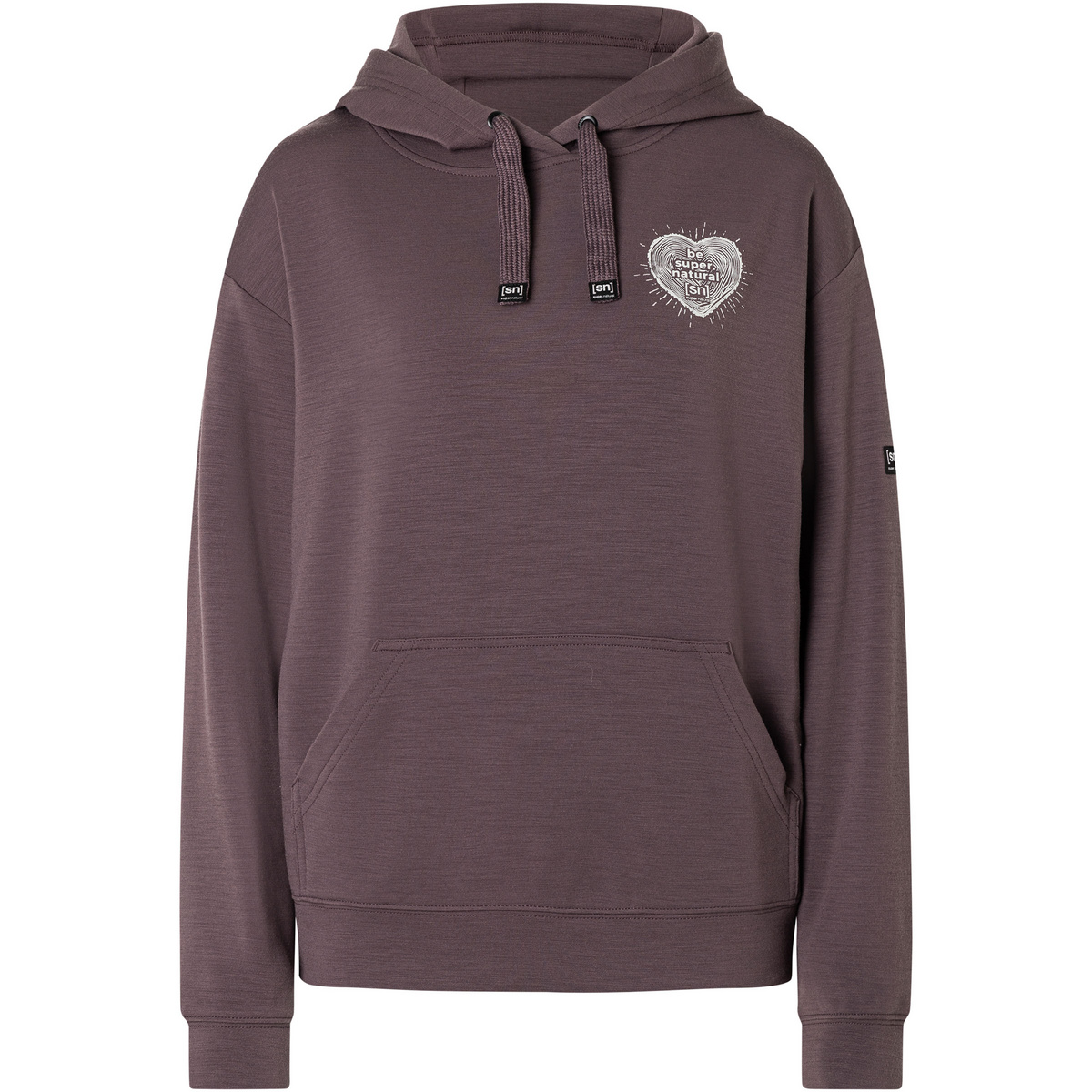 Super.Natural Damen Little Heartwood Hoodie Super.Natural Damen Little Heartwood Hoodie von Super.Natural