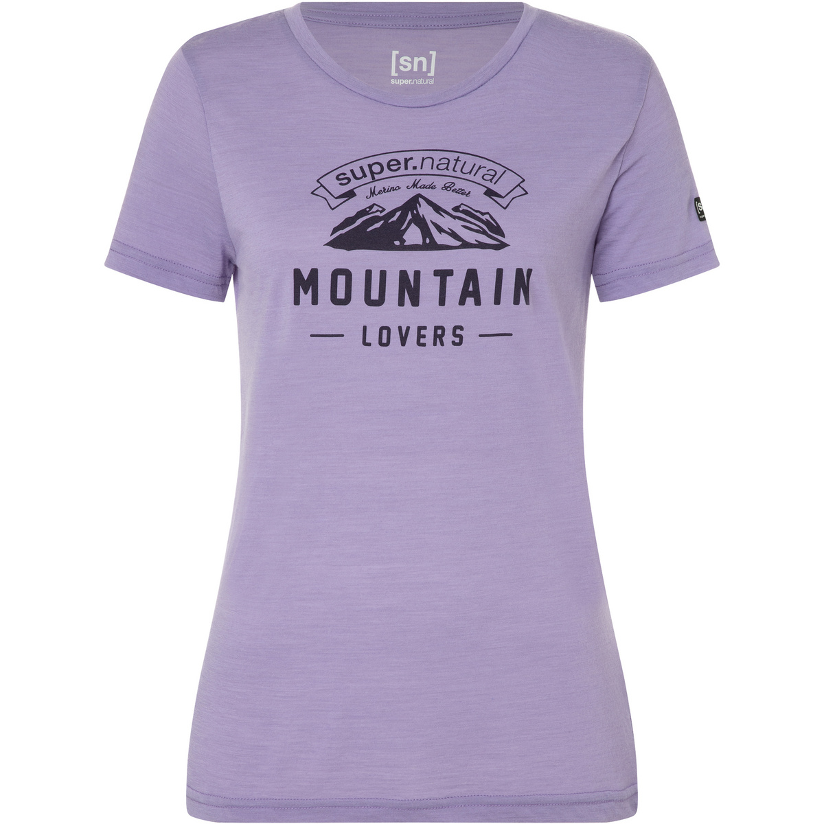 Super.Natural Damen Mountain Heart Lovers T-Shirt von Super.Natural