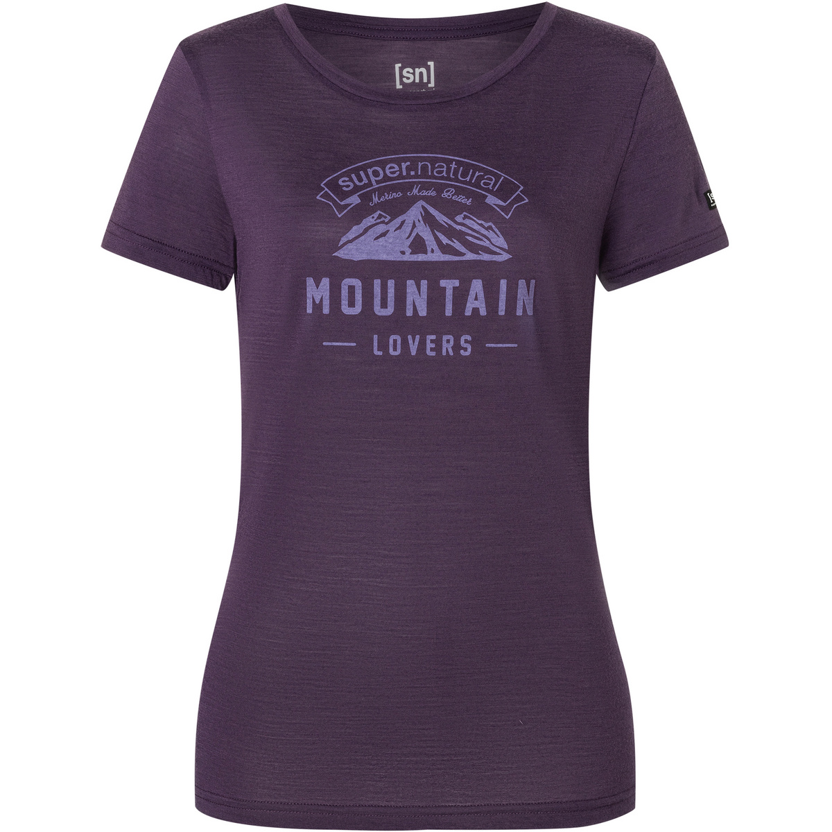 Super.Natural Damen Mountain Heart Lovers T-Shirt Super.Natural Damen Mountain Heart Lovers T-Shirt von Super.Natural