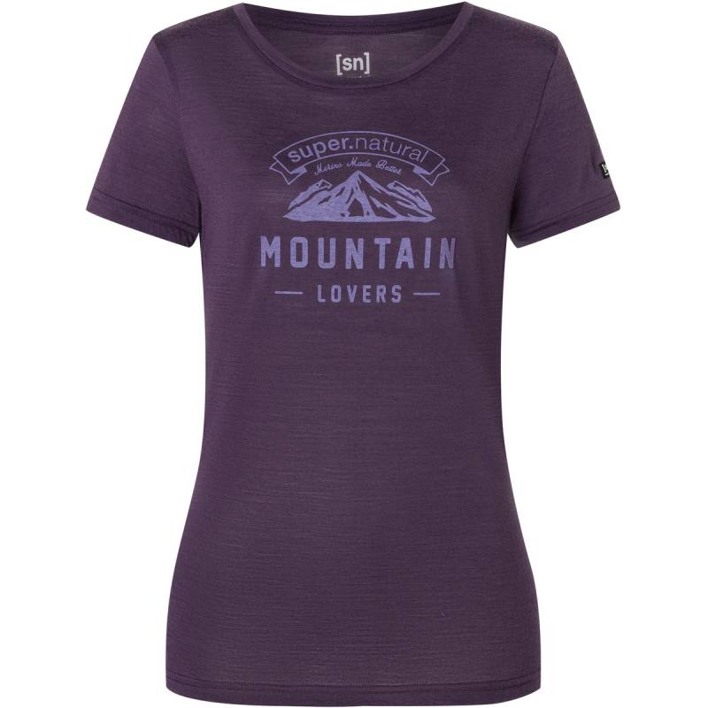 Super.Natural Damen Mountain Heart Lovers T-Shirt von Super.Natural