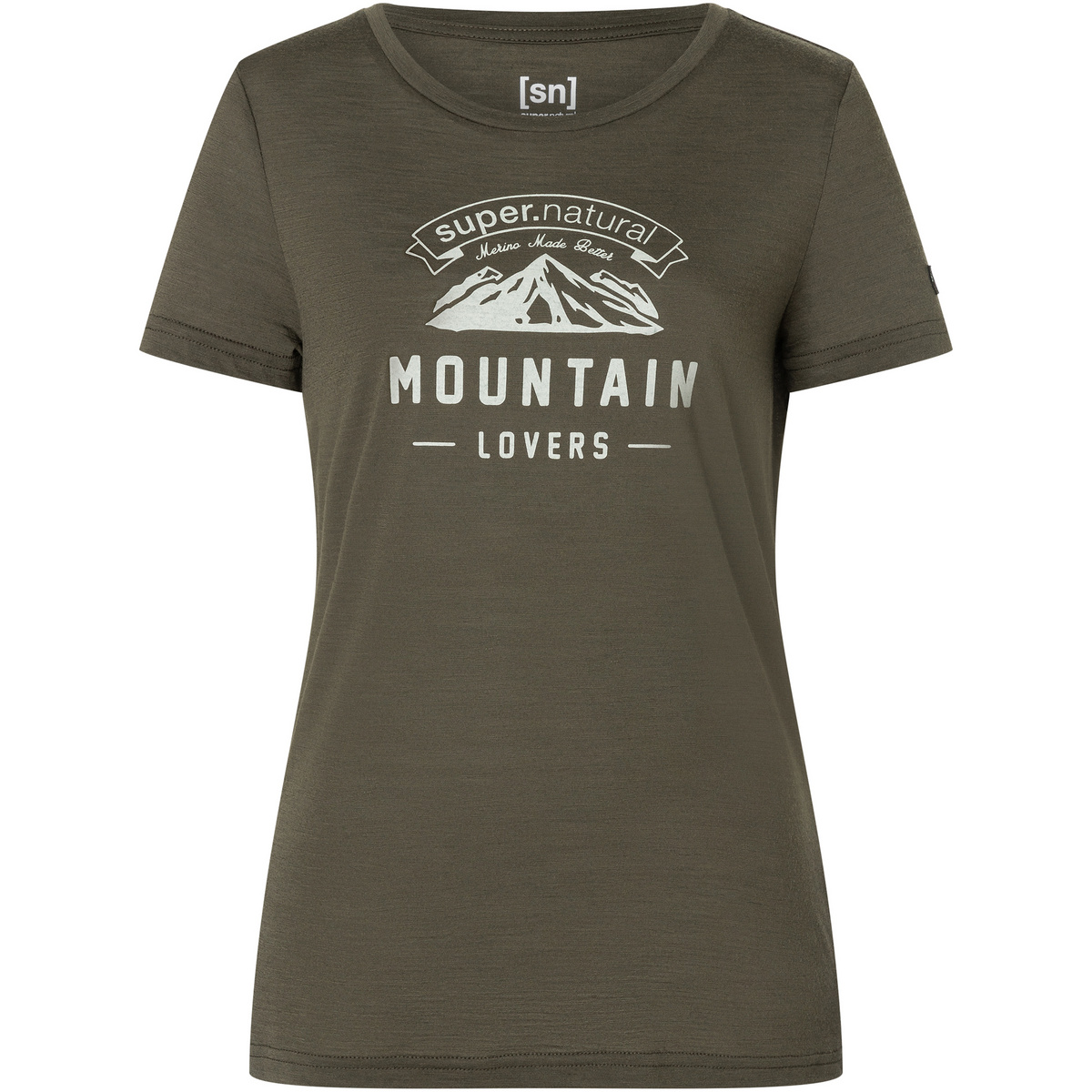Super.Natural Damen Mountain Heart Lovers T-Shirt Super.Natural Damen Mountain Heart Lovers T-Shirt von Super.Natural