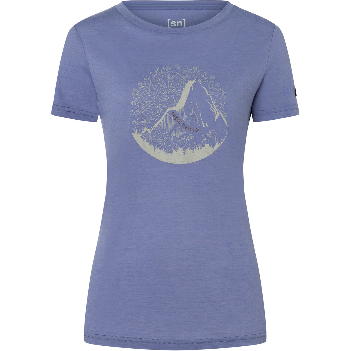 Super.Natural Damen Mountain Mandala Tree T-Shirt von Super.Natural