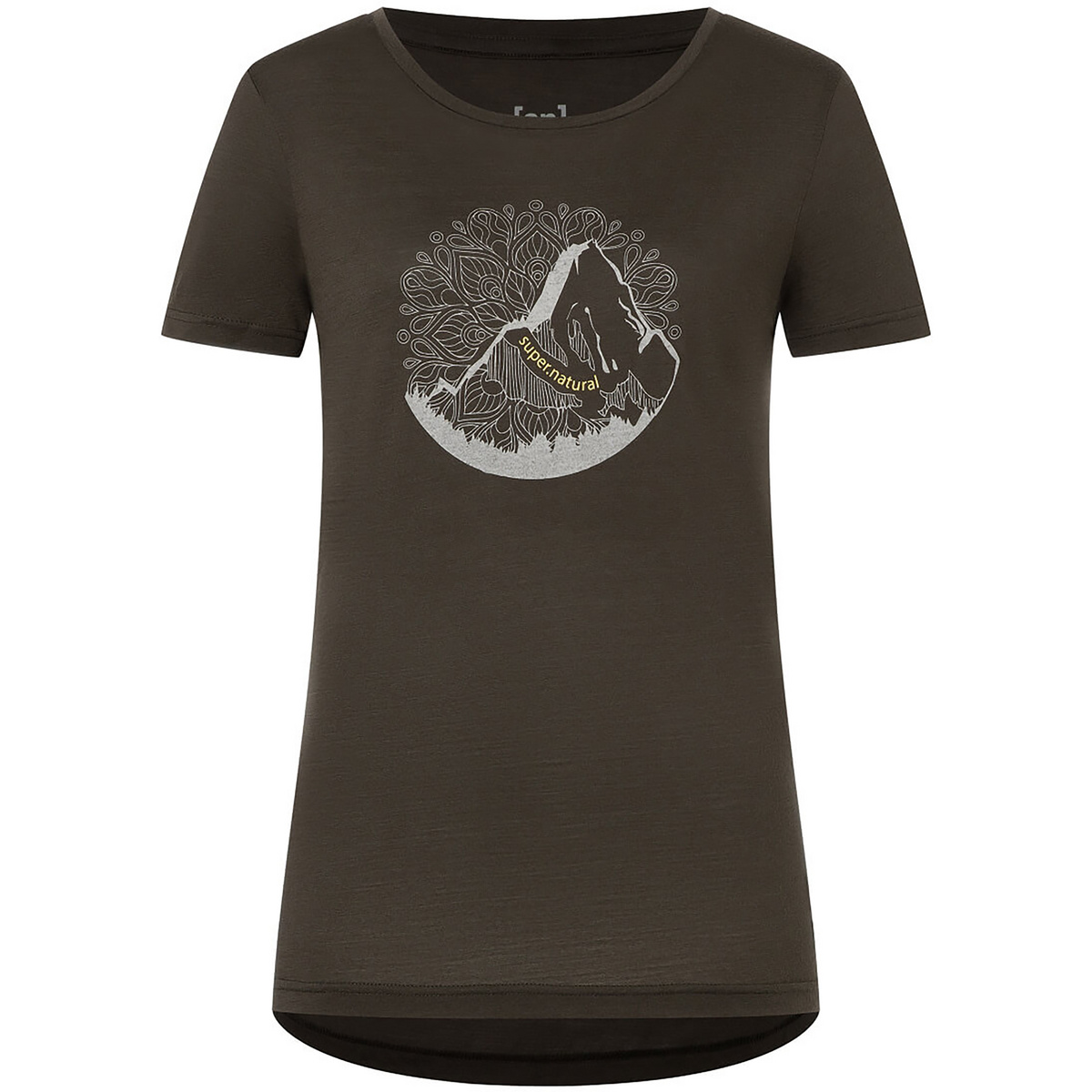Super.Natural Damen Mountain Mandala Tree T-Shirt Super.Natural Damen Mountain Mandala Tree T-Shirt von Super.Natural