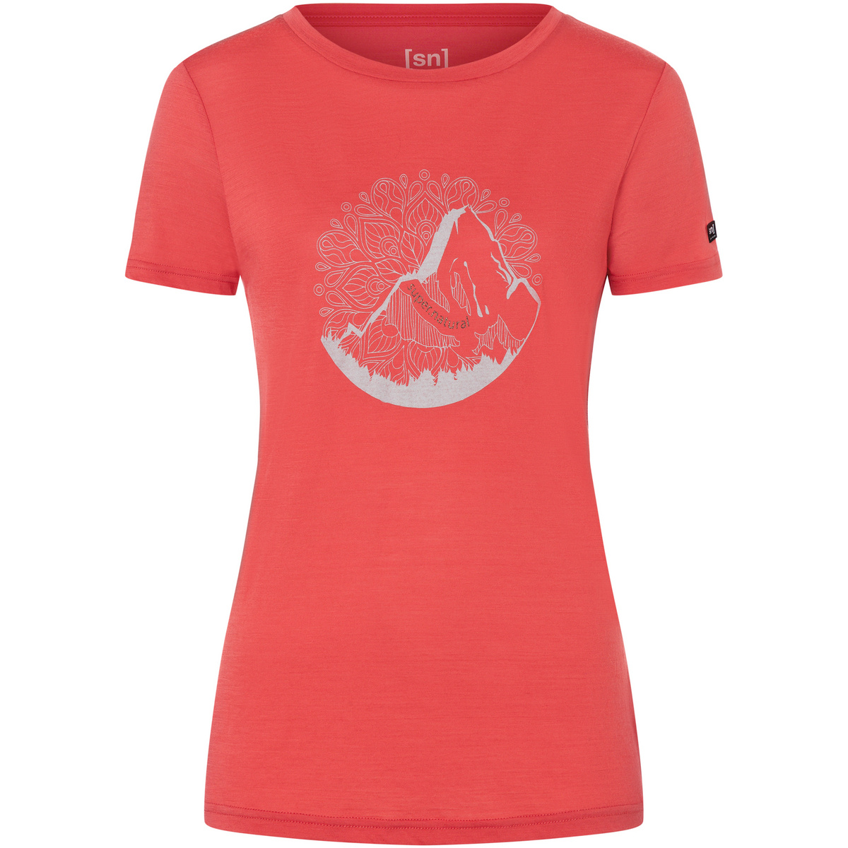 Super.Natural Damen Mountain Mandala Tree T-Shirt Super.Natural Damen Mountain Mandala Tree T-Shirt von Super.Natural