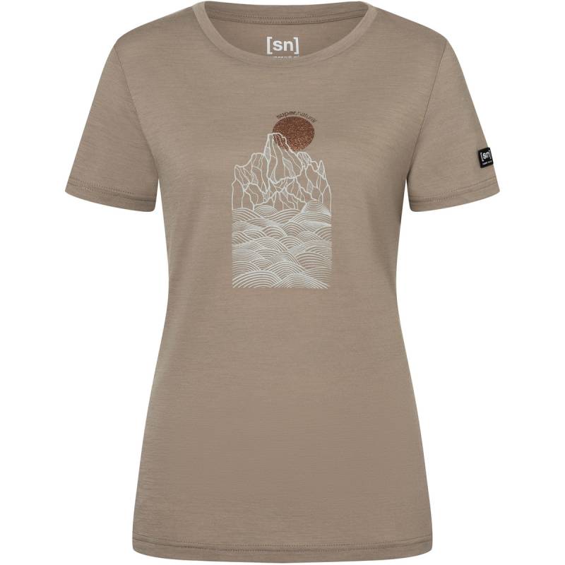 Super.Natural Damen Preikestolen Cliffs T-Shirt von Super.Natural