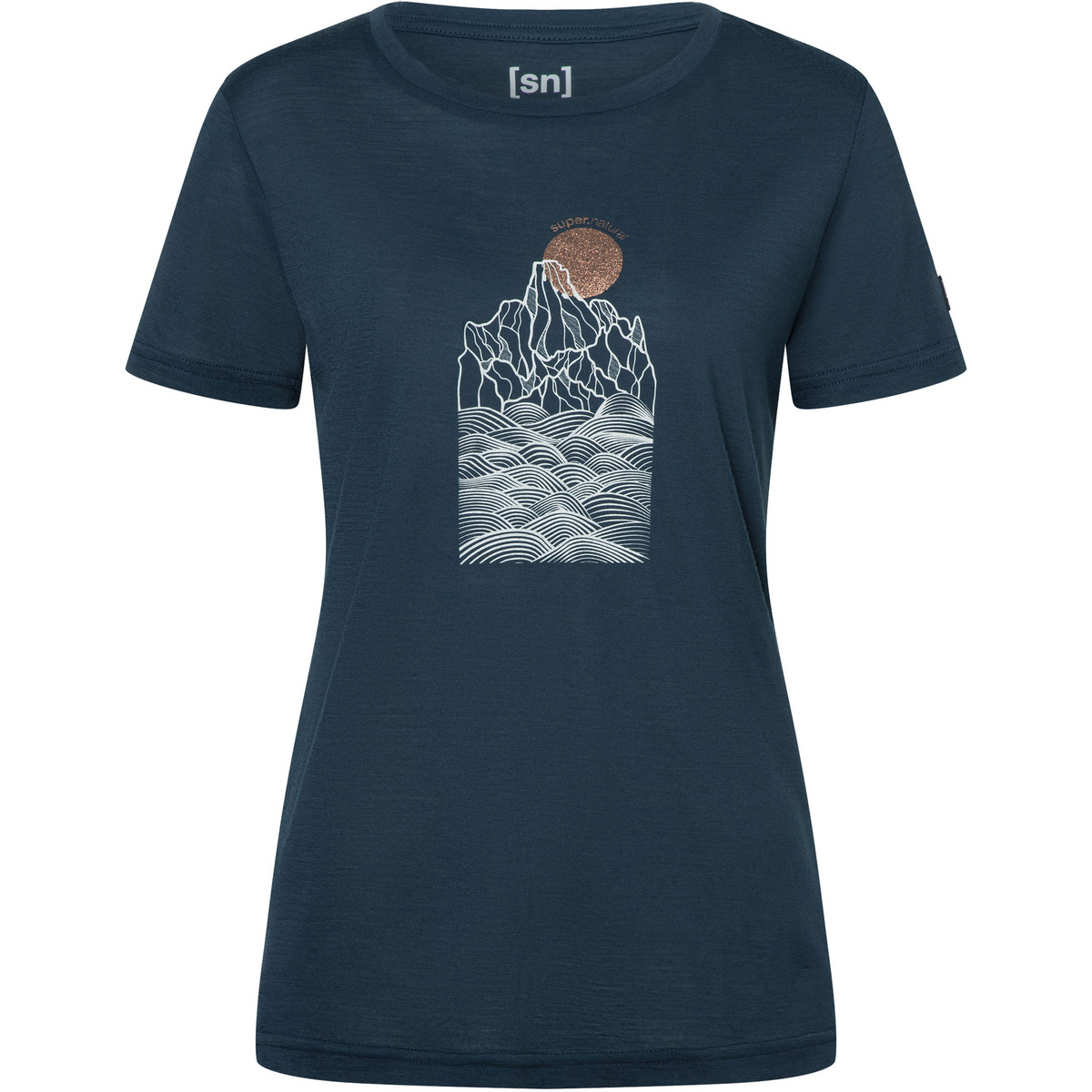 Super.Natural Damen Preikestolen Cliffs T-Shirt von Super.Natural