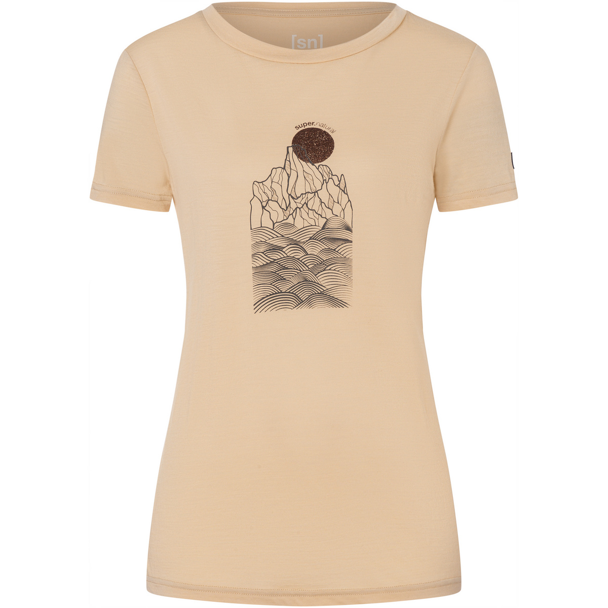 Super.Natural Damen Preikestolen Cliffs T-Shirt von Super.Natural