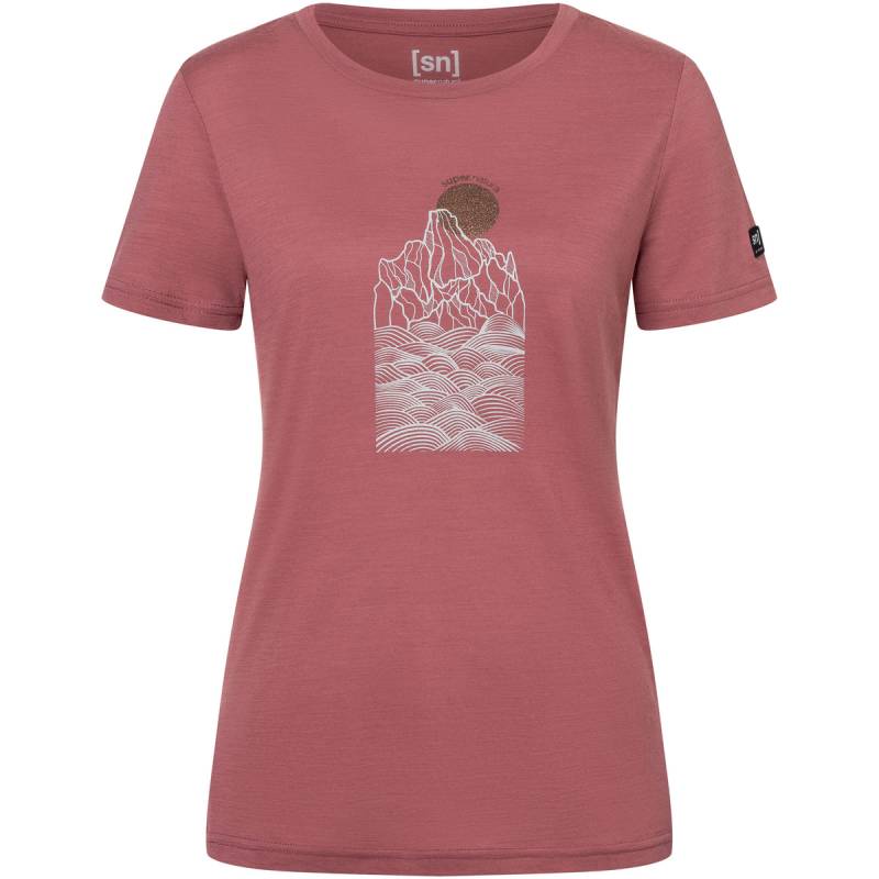 Super.Natural Damen Preikestolen Cliffs T-Shirt von Super.Natural