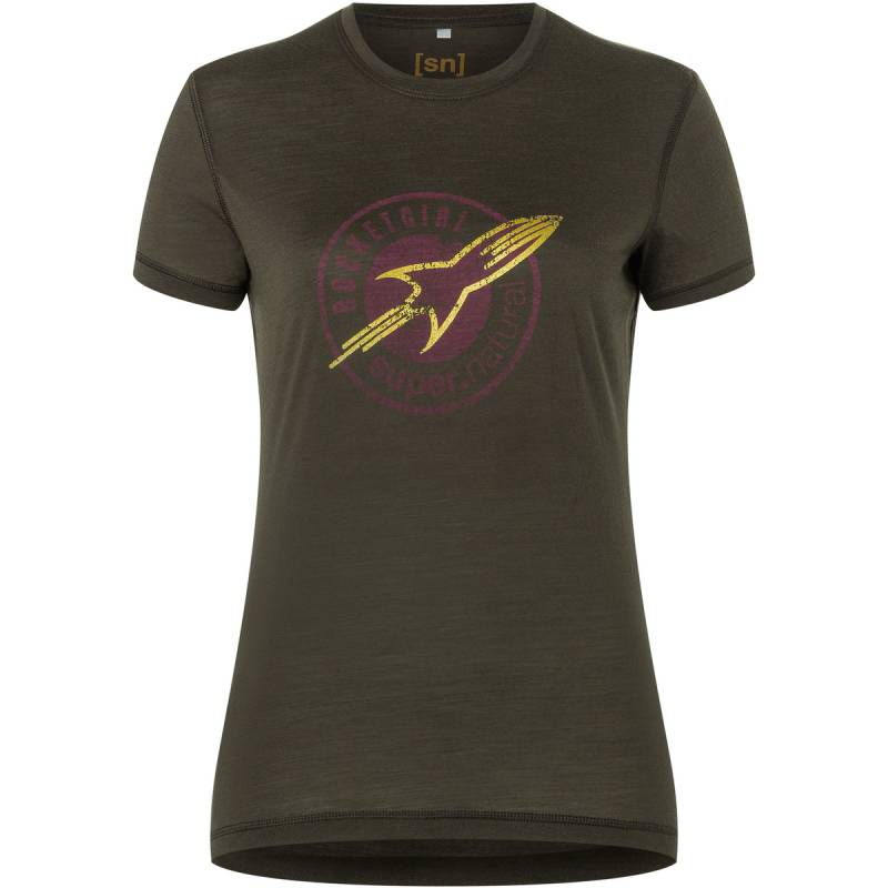 Super.Natural Damen Rocket140 T-Shirt von Super.Natural