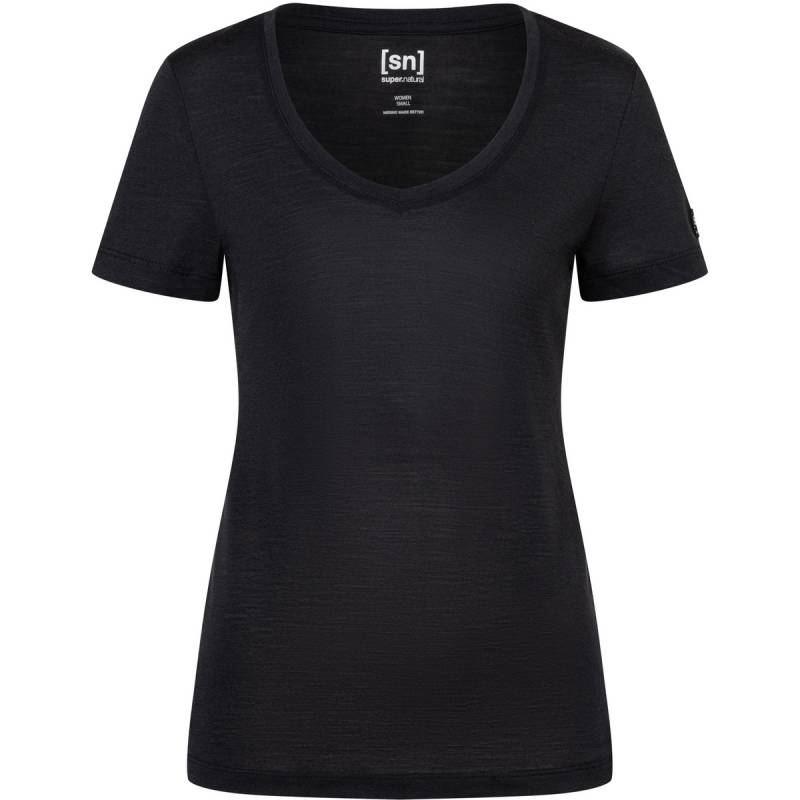 Super.Natural Damen Sierra140 V Neck T-Shirt von Super.Natural