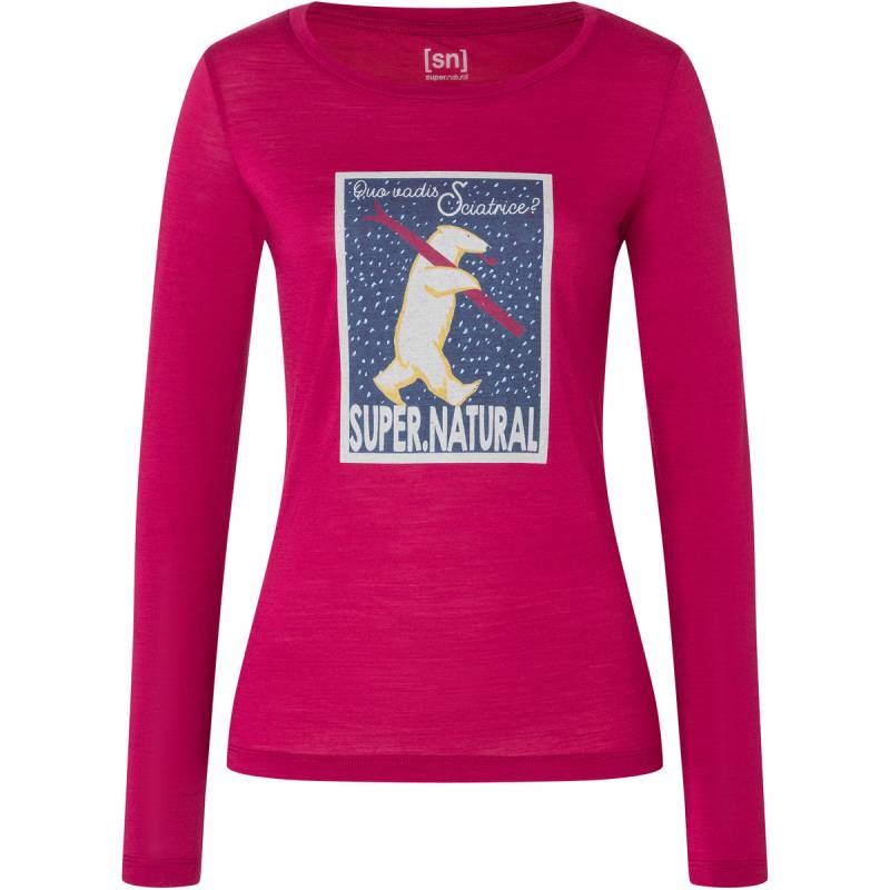 Super.Natural Damen Skiatrice Longsleeve von Super.Natural