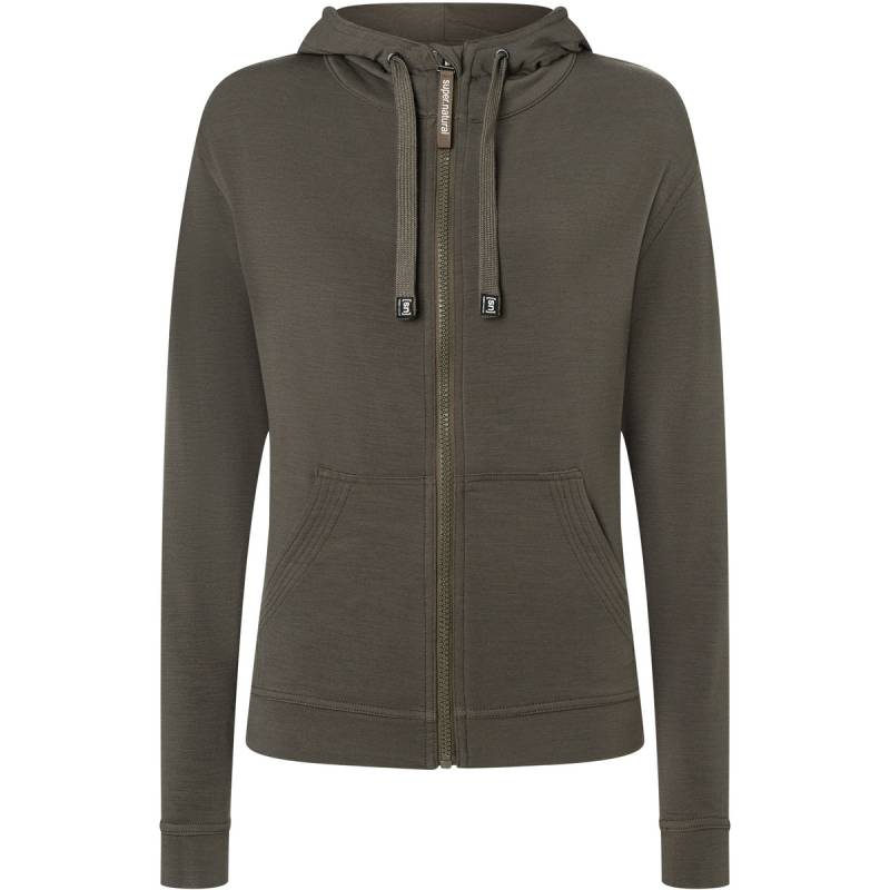 Super.Natural Damen Solution Hoodie Jacke von Super.Natural