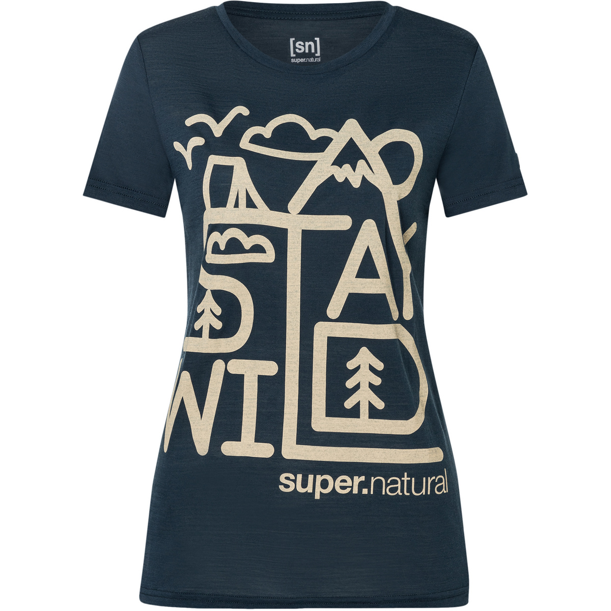 Super.Natural Damen Stay Wild T-Shirt Super.Natural Damen Stay Wild T-Shirt von Super.Natural