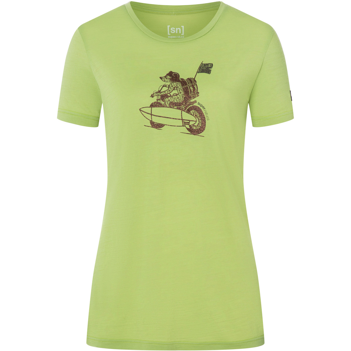 Super.Natural Damen Supermotor Bear T-Shirt von Super.Natural