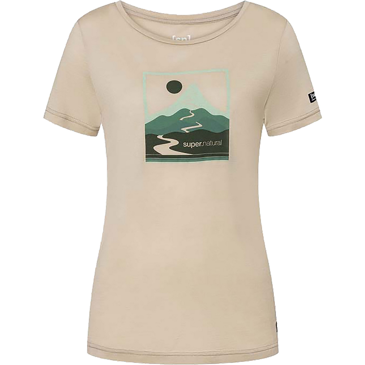 Super.Natural Damen Trace Hill T-Shirt von Super.Natural