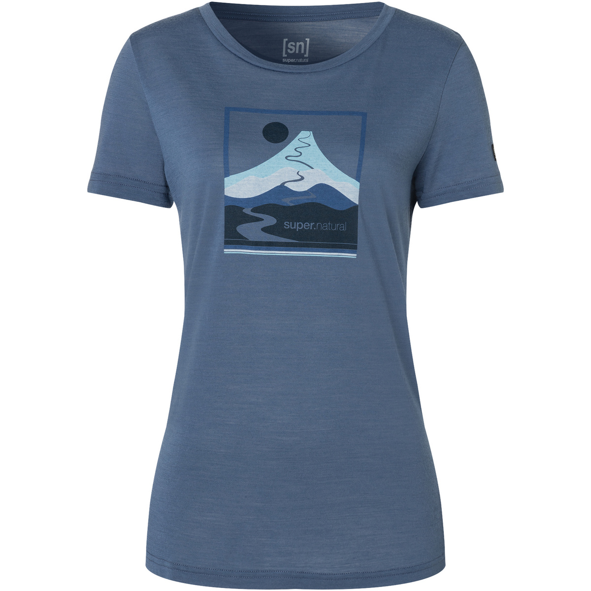 Super.Natural Damen Trace Hill T-Shirt von Super.Natural